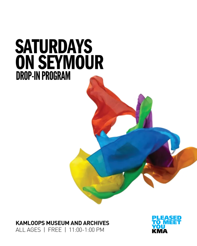 Have a blast at the Kamloops Museum and Archives on the third Saturday of the month for creative activities for the whole family to enjoy. Explore a fun new theme each month. Registration is not required for this drop-in program.